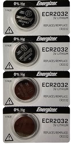 Energizer 4 CR2032 2032 Battery Watch/Electronic 3v 3 Volt Lithium Button Cell Batteries