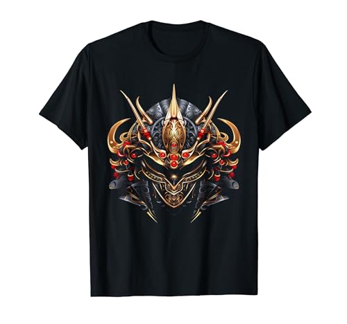 Samurai Helmet Kabuto Vector T-Shirt