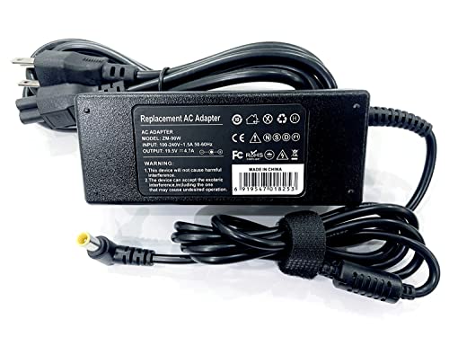 19.5V TV Adapter Charger Replacement Power Cord Supply for So-ny Bravia TV KDL-32 KDL-40 W600B W650A W674A W700B KDL-48W600B KDL-42W650A KDL-40W600B KDL-32W700B KDL-40R510C KDL-48R510C Smart LED LCD