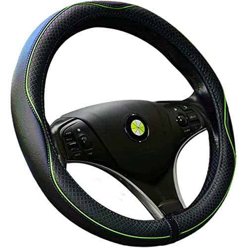 Ocawib Steering Wheel Cover,Universal 14.5-15 Inch,Universal Car SUV Pickup Van Various Vehicle Types,Non-Slip and Soft,Universal for All Seasons