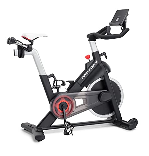ProForm Carbon CX Smart Exercise Bike with 3 Lb. Dumbbell Set and 30-Day All-Access iFIT Membership