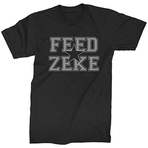 Mens Feed Zeke T-Shirt Large Black