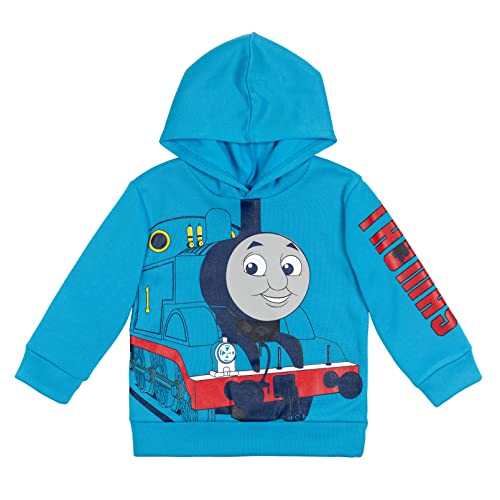 Thomas & Friends Tank Engine Toddler Boys Fleece Hoodie Blue 2T