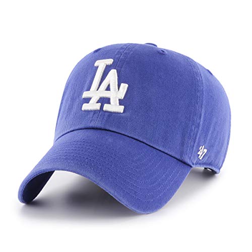 MLB Los Angeles Dodgers Clean Up Adjustable Cap, Blue