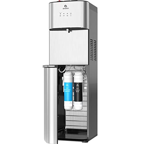 Avalon A25 Self Cleaning Bottleless Water Cooler Dispenser, UL/NSF, Stainless Steel, Full Size