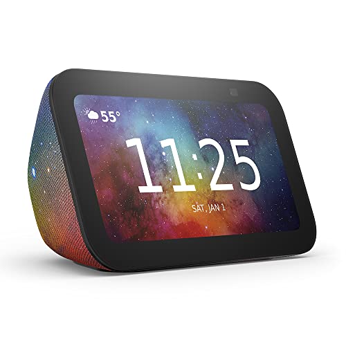 Echo Show 5 (3rd Gen, 2023 release) Kids | Designed for kids, with parental controls | Galaxy