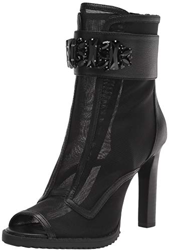 Karl Lagerfeld Paris Women's Blayze Fashion Boot Ankle, Black, 9