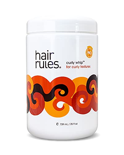 Curly Whip 25oz: Anti-Frizz Wash-and-Go Gel-Cream for Thick, Ropy, Coarse, Corkscrew Curls.