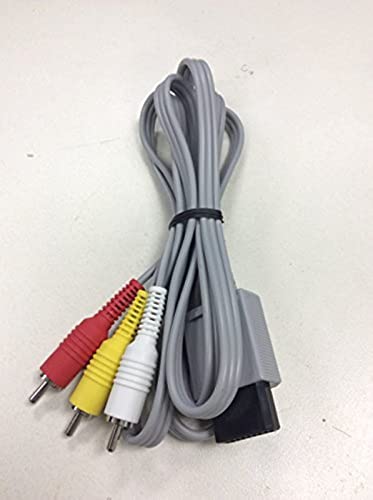 Original Nintendo Wii U Audio Video A/V Cable 6' inch (Bulk Packaging)