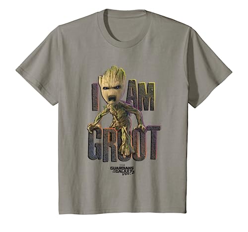 Kids Marvel Guardians of the Galaxy Vol. 2 Angry Baby Groot T-Shirt