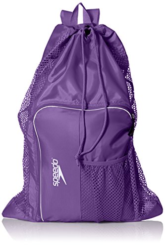 Speedo Unisex-Adult Deluxe Ventilator Mesh Equipment Bag , Prism Violet
