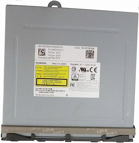 Replacement for Philips Lite-on DG-6M5S-01B Blu-ray Disc DVD Drive Replacement for Microsoft Xbox One S Slim Console
