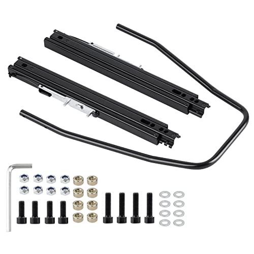 Racewill Seat Slider , Seat Mounting Track Assembly Kit , Fits for NRG Sparco and Most Aftermarket Seats