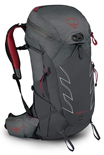 Osprey Talon Pro 30L Men's Hiking Backpack with Hipbelt, Carbon, S/M