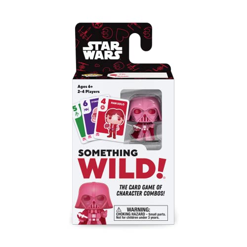 Funko Something Wild! Star Wars with Pink Darth Vader Pocket Pop! Card Game for 2-4 Players Ages 6 and Up