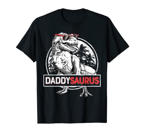 Daddy Saurus T rex Dinosaur Men Father's Day Family Matching T-Shirt