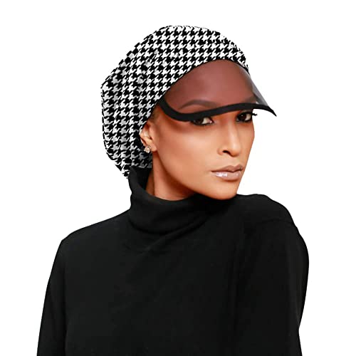 Hairbrella 100% Waterproof Rain Hats for Women, Satin Lined Hats, Full Hair Coverage, Packable Travel Accessory