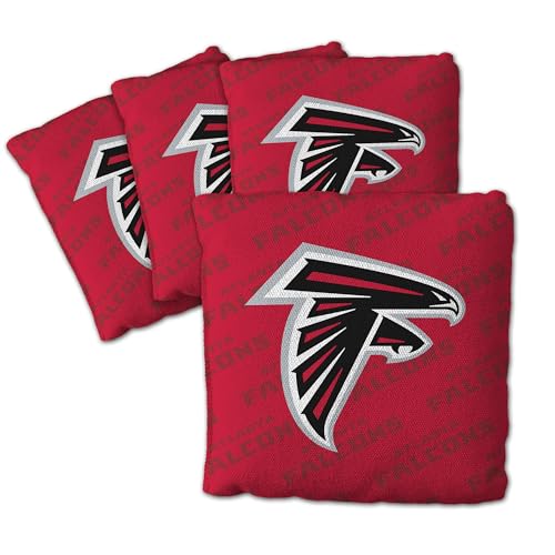 YouTheFan NFL Atlanta Falcons Cornhole Bags - 4PK - Red