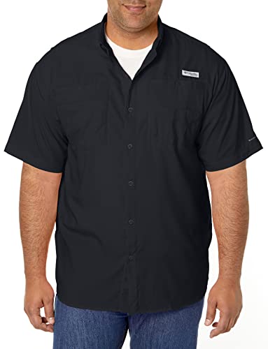 Columbia Tamiami II Shirt - Short-Sleeve - Men's Black, L