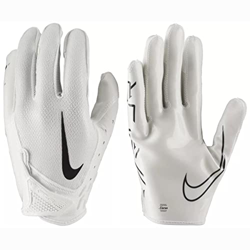 Nike Vapor Jet 7.0 Football Gloves White | White | Black Large