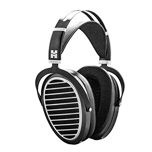 HIFIMAN Ananda Over-Ear Full-Size Open-Back Planar Magnetic Headphones with Stealth Magnet, Comfortable Earpads, Detachable Cable for Home and Studio