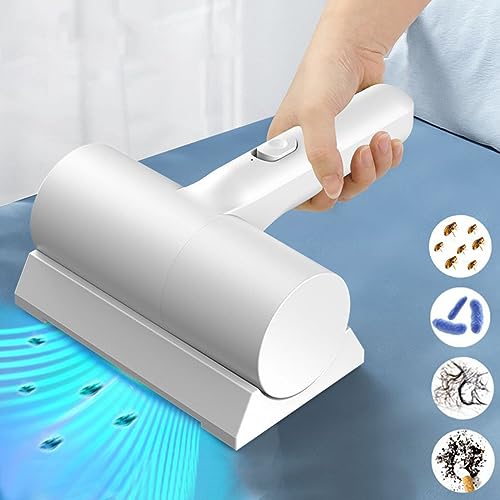 Mattress Vacuum Cleaner, 50W Handheld Bed Vacuum Cleaner Machine with Washable Filter, Deep Clean, Household Cordless Vacuum for Bed, Cloth Sofas, Fabric Surfaces Prime Big Deal My Orders