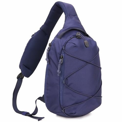 BAWADE Sling Bag Crossbody Sling Backpack for Women&Men,Shoulder Bag Chest Bag Daypack for Traveling,Hiking,Cycling