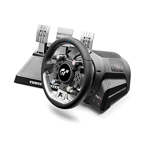 Thrustmaster T-GT II - Racing Wheel with 3 Magnetic Pedal Set, (Compatible with PS5, PS4, PC)