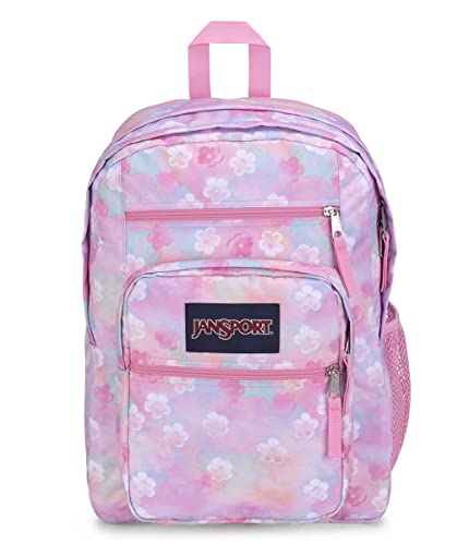 JanSport Laptop Backpack - Computer Bag with 2 Compartments, Ergonomic Shoulder Straps, 15” Laptop Sleeve, Haul Handle - Book Rucksack - Neon Daisy