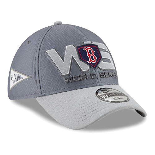 New Era Boston Red Sox 2018 American League Champions Locker Room 39Thirty Flex Hat - OSFM