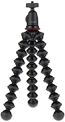 JOBY GorillaPod Compact Tripod Kit with Ballhead for Mirrorless Cameras up to 2.2 lbs. Black/Charcoal.