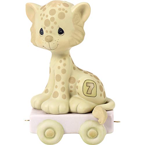 Precious Moments Birthday Train | Bisque Porcelain Figurine | Birthday Gift | Birthday Collection | Room Decor & Gifts (7)
