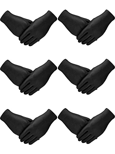 SATINIOR 6 Pairs Kids Costume Gloves Spandex Gloves Dress up Child Gloves for Wedding Costume Accessories