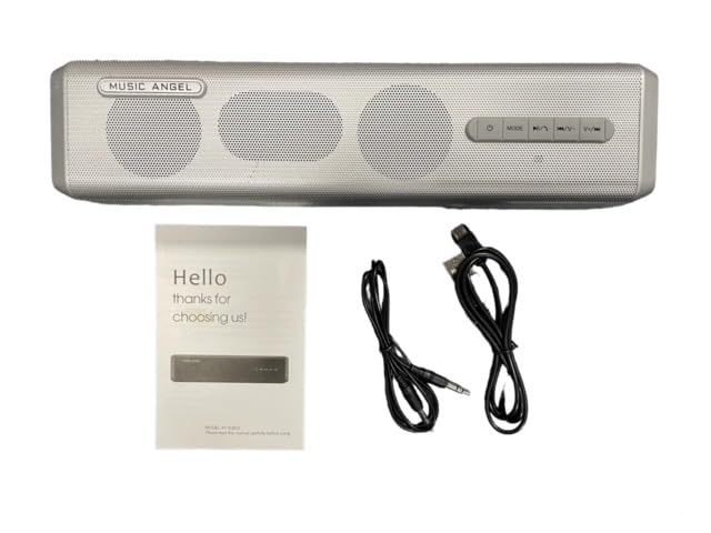 Gloworks Music Angel Bluetooth Speaker with AUX in and USB Charger