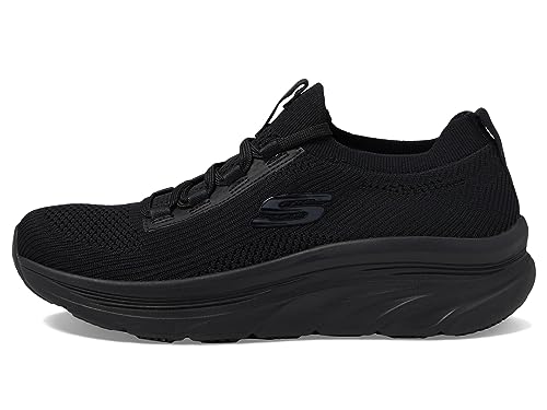 Skechers womens Slip Athletic Styling Health Care Professional Shoe, Black, 8 US