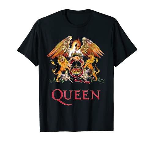 Queen Official Classic Crest Short Sleeve T-Shirt