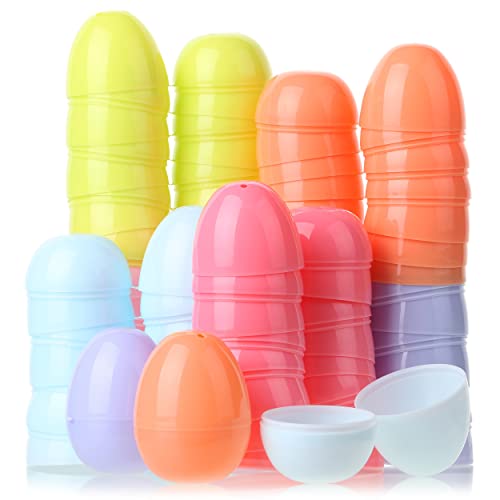 Mr. Pen- Fillable Easter Eggs, Bright Color, 2.3 inch, 48 Pack, Easter Eggs, Plastic Eggs, Easter Eggs Empty, Plastic Easter Eggs, Plastic Eggs Fillable, Easter Eggs Bulk