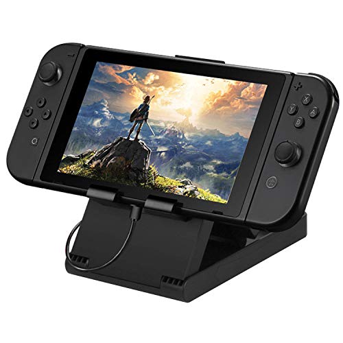 Nintendo Switch Stand for Nintendo Switch Compact Foldable Multi Angle Holder Play Stand Compatible with Nintendo Switch Switch Lite IPad IPhone Samsung Galaxy Tab Android Phones Tablets E-Reader