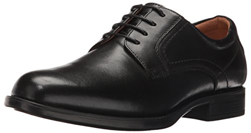 Florsheim Men's Medfield Plain Toe Oxford Dress Shoe, Black, 10