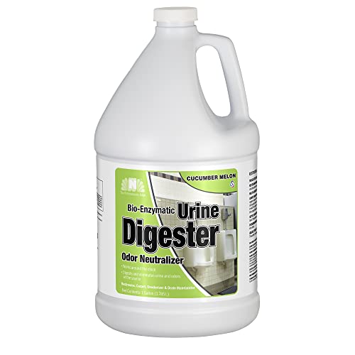 Nilodor Bio-Enzymatic Urine Digester with Odor Neutralizer, Cucumber Melon, 1 gallon (128 ZCM)