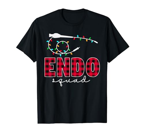 Endo Squad Endoscopy Endo Nurse Tech Crew Christmas T-Shirt