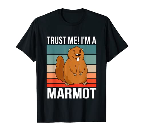 I'm a Marmot Halloween Rodent Marmot T-Shirt