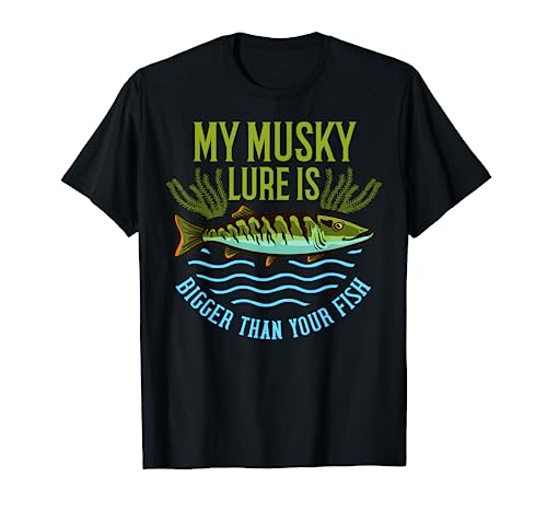 Musky Fishing Gift Muskie Lure Muskellunge T-Shirt