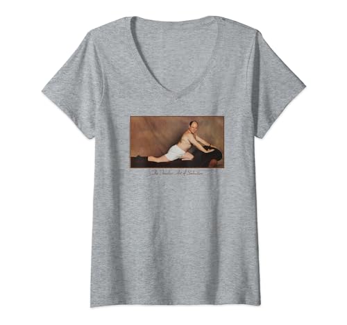 Womens Seinfeld Art of Seduction with George V-Neck T-Shirt