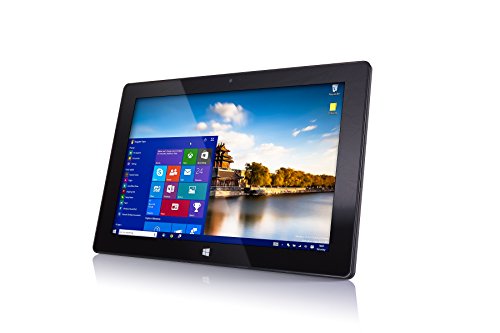 Fusion5 10' Windows 11 Pro FWIN232 Plus S1 Ultra Slim Windows Tablet PC - (4GB RAM, USB 3.0, Micro HDMI, Intel Quad-Core CPU, IPS HD Display, 5MP and 2MP Cameras, Bluetooth 4.0, Windows 11) (64GB)