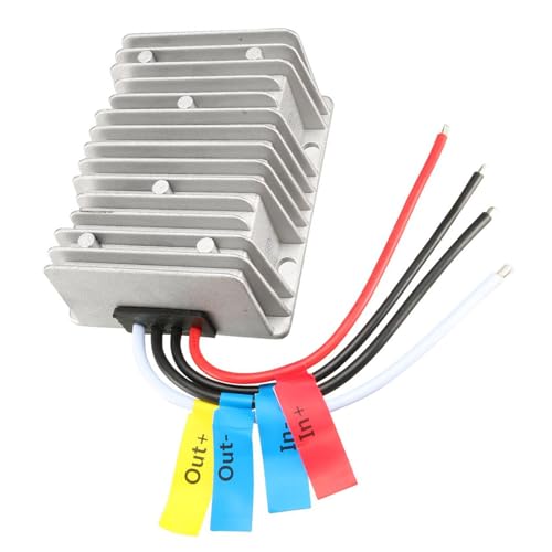 TOP-VIGOR Voltage Converter DC/DC 48V to 13.8V 30A 414W Converter Step Down, Waterproof IP68 Voltage Converter Regulator Transformer