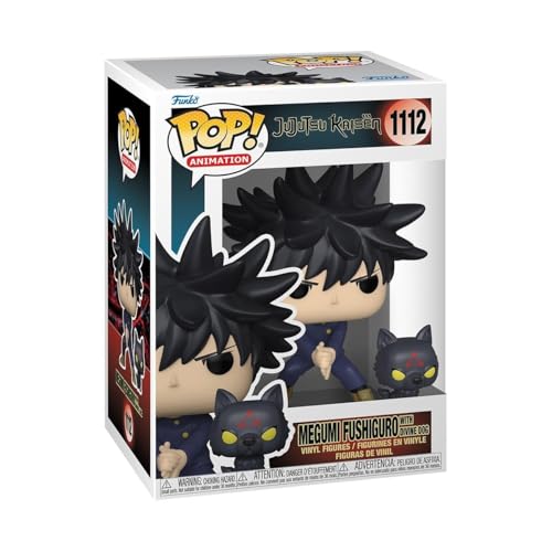 Funko Pop! & Buddy: Jujutsu Kaisen - Megumi with Dogs, Multicolor, 61360