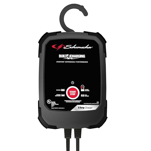 Schumacher SC1279 12V Fully Automatic Battery Charger and 8A Maintainer