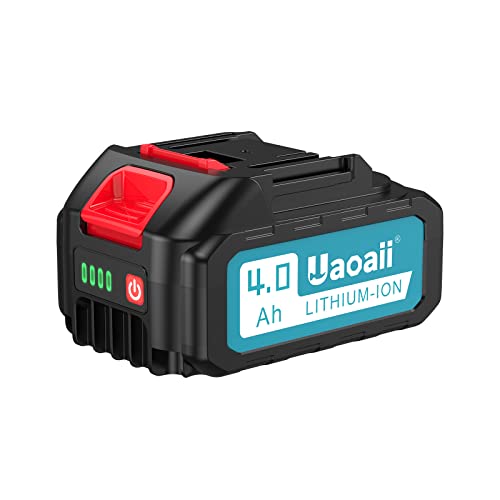 Uaoaii Cordless Impact Wrench 4.0Ah high-performance large-capacity lithium batteries
