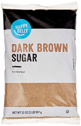 Amazon Brand - Happy Belly Dark Brown Sugar, 2 Lb